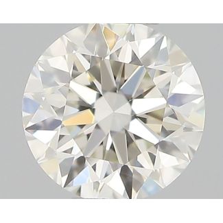 0.3 Carat Round H VVS2 EX IGI Natural Diamond