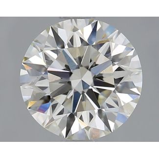 1.31 Carat Round H VS1 EX IGI Natural Diamond