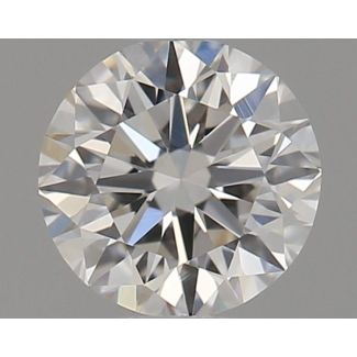 0.3 Carat Round F VS1 EX VG GIA Natural Diamond