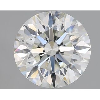 1.51 Carat Round H VS1 EX GIA Natural Diamond