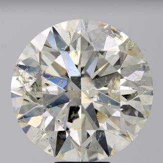 11.24 Carat Round J SI2 EX VG IGI Natural Diamond