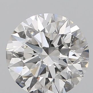 0.71 Carat Round E SI1 EX GIA Natural Diamond