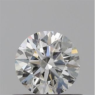 0.45 Carat Round G SI1 EX GIA Natural Diamond