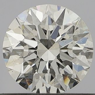 0.5 Carat Round E SI1 EX GIA Natural Diamond