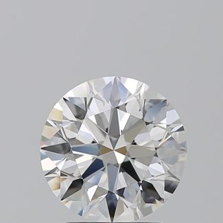 2.05 Carat Round H VVS2 EX GIA Natural Diamond