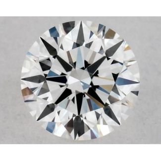 0.3 Carat Round F VVS2 EX VG GIA Natural Diamond