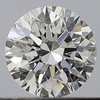 0.35 Carat Round D VS1 EX GIA Natural Diamond