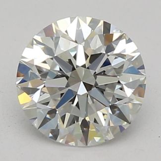 0.55 Carat Round E VVS2 EX GIA Natural Diamond