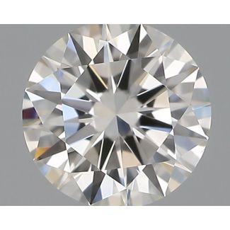 0.3 Carat Round H VS1 EX GIA Natural Diamond