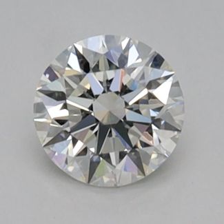 0.3 Carat Round H VVS1 EX GIA Natural Diamond