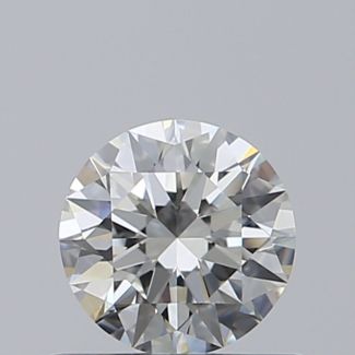 0.46 Carat Round E IF EX GIA Natural Diamond