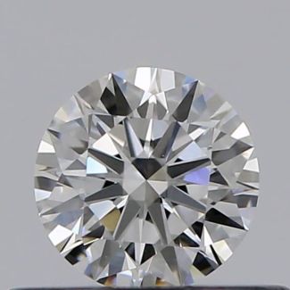 0.30 Carat Round F VS1 EX GIA Natural Diamond