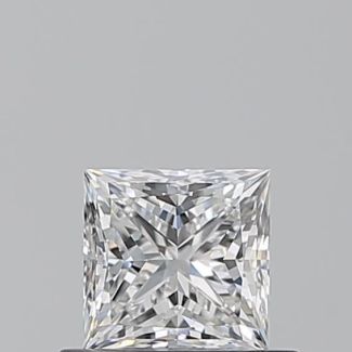 0.6 Carat Princess E VS1 - EX VG GIA Natural Diamond