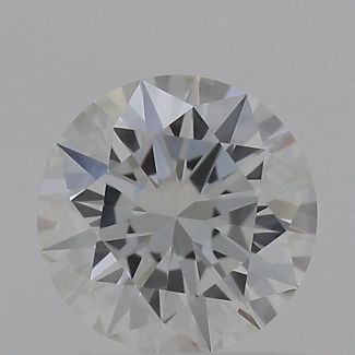 0.57 Carat Round F VVS1 EX GIA Natural Diamond