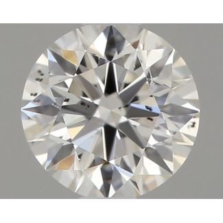 0.5 Carat Round H SI2 EX VG GIA Natural Diamond