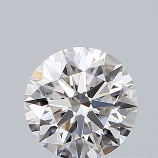 0.4 Carat Round H VVS1 EX GIA Natural Diamond