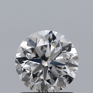 1.00 Carat Round E SI1 VG EX G GIA Natural Diamond