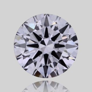 0.57 Carat Round E VVS2 EX GIA Natural Diamond