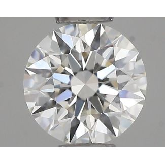 0.45 Carat Round H IF EX IGI Natural Diamond