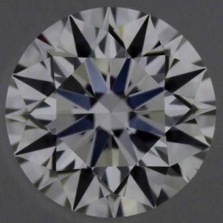 0.34 Carat Round H VS1 EX GIA Natural Diamond