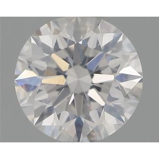 0.60 Carat Round E SI2 EX GIA Natural Diamond