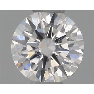 0.30 Carat Round E SI2 EX VG GIA Natural Diamond