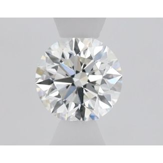 0.35 Carat Round H SI1 EX GIA Natural Diamond