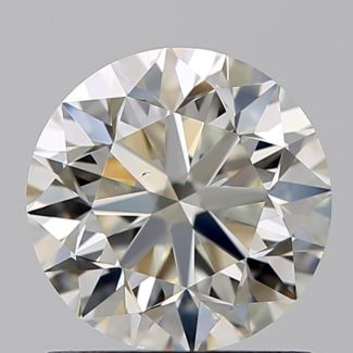 1.02 Carat Round K VS2 VG EX GIA Natural Diamond