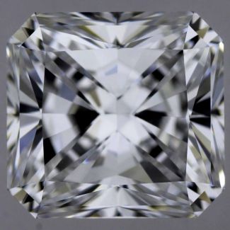 1.71 Carat Square Radiant D VS1 - EX GIA Natural Diamond