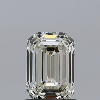 0.91 Carat Emerald J VVS2 - EX IGI Natural Diamond