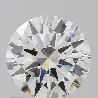 1.0 Carat Round F IF EX GIA Natural Diamond