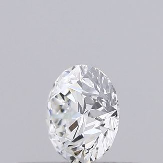 0.27 Carat Round F VVS1 EX GIA Natural Diamond