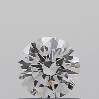 0.50 Carat Round E SI1 EX GIA Natural Diamond