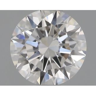 0.53 Carat Round E VS1 EX GIA Natural Diamond