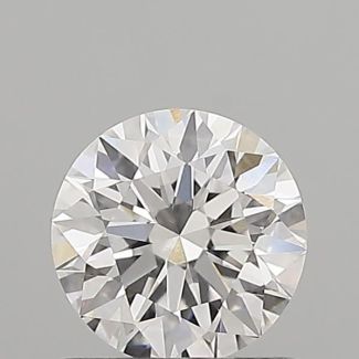 0.77 Carat Round D VS2 EX GIA Natural Diamond