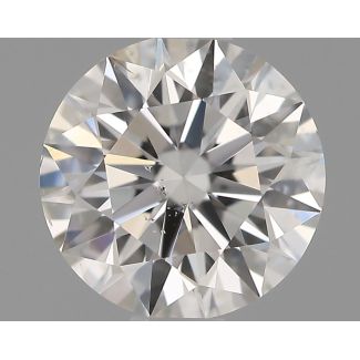 0.7 Carat Round G SI2 EX VG GIA Natural Diamond