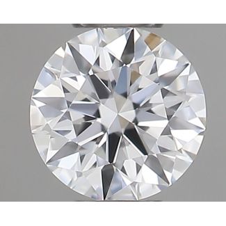 0.18 Carat Round D IF EX VG GIA Natural Diamond