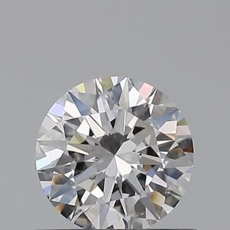 0.5 Carat Round D SI1 EX GIA Natural Diamond