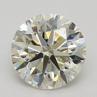 0.70 Carat Round K SI1 VG EX GIA Natural Diamond