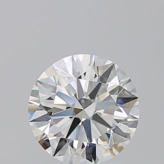 1.73 Carat Round H VVS2 EX GIA Natural Diamond