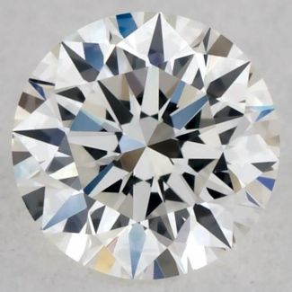 0.23 Carat Round E VVS1 EX GIA Natural Diamond