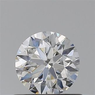 0.50 Carat Round G SI2 EX GIA Natural Diamond