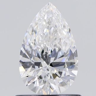 0.70 Carat Pear E VS1 - EX VG GIA Natural Diamond