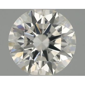 0.5 Carat Round H SI1 EX VG IGI Natural Diamond