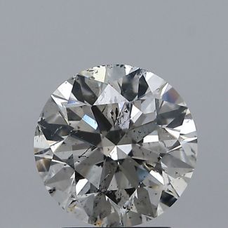 2.01 Carat Round I SI2 EX GIA Natural Diamond