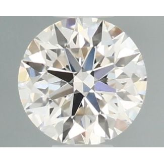 0.32 Carat Round I VVS1 EX GIA Natural Diamond