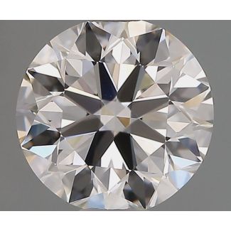 1.4 Carat Round G VVS2 EX IGI Natural Diamond