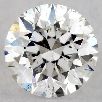 0.23 Carat Round F SI1 EX VG GIA Natural Diamond