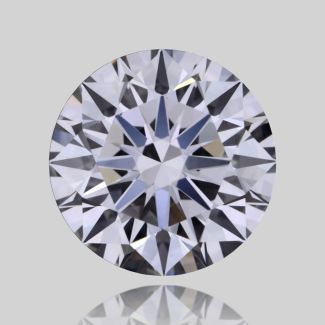 0.5 Carat Round F VVS2 EX GIA Natural Diamond