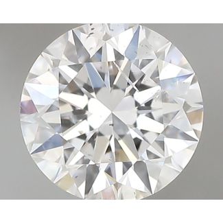 0.5 Carat Round E SI2 EX GIA Natural Diamond